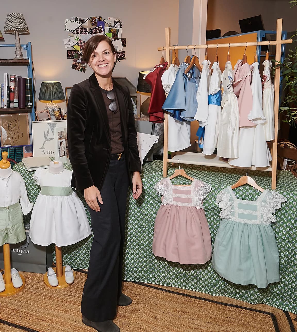 Amaia team presents flower girl and page boy outfits at The Wedding Present Company