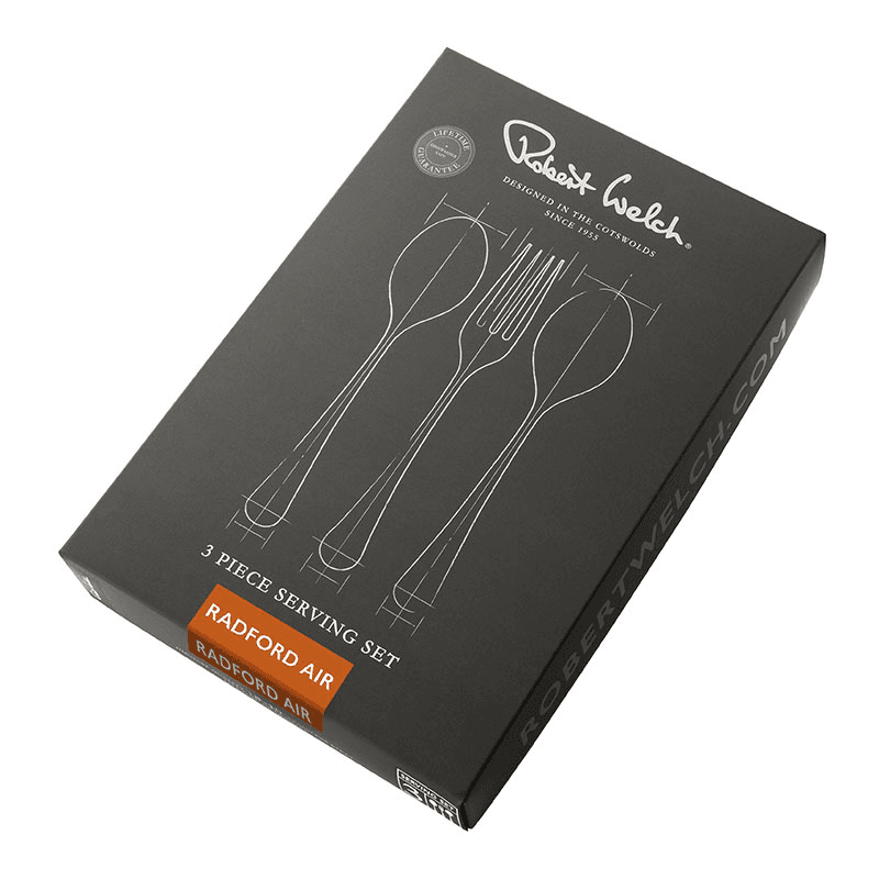 Radford Air 3 Piece Serving Set, Stainless Steel