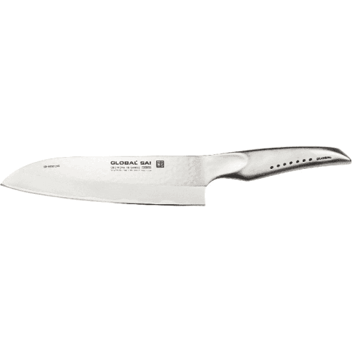 Image showing the Sai Santoku Knife, 19cm, Silver product.