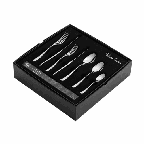 Image showing the Arden 42 Piece Cutlery Set, Stainless Steel product.