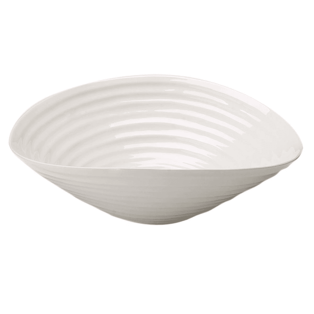 Ceramics Salad bowl large, 33cm, White