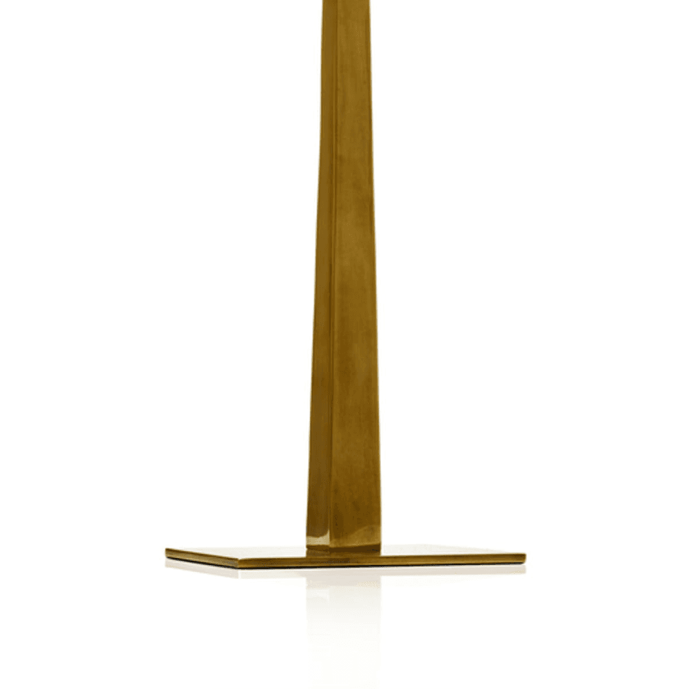 Trafalgar Floor lamp - base only, H144cm, Antique Brass