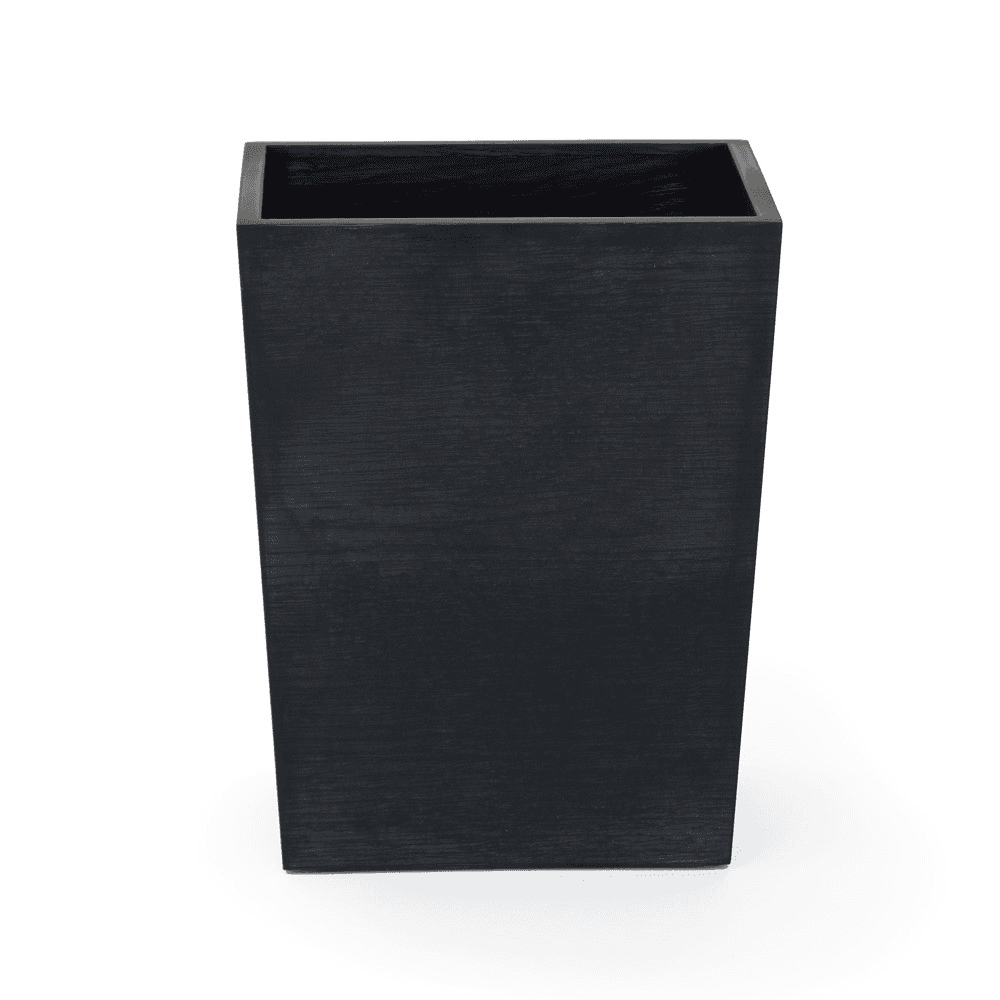 280 Mezza Rectangular bin, H28 x W22 x D16.5cm, Black