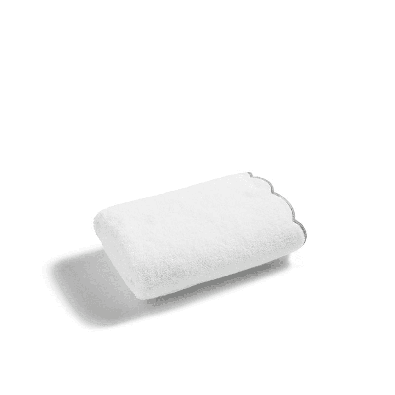 Scallop Hand Towel, 50 x 100cm, Matcha