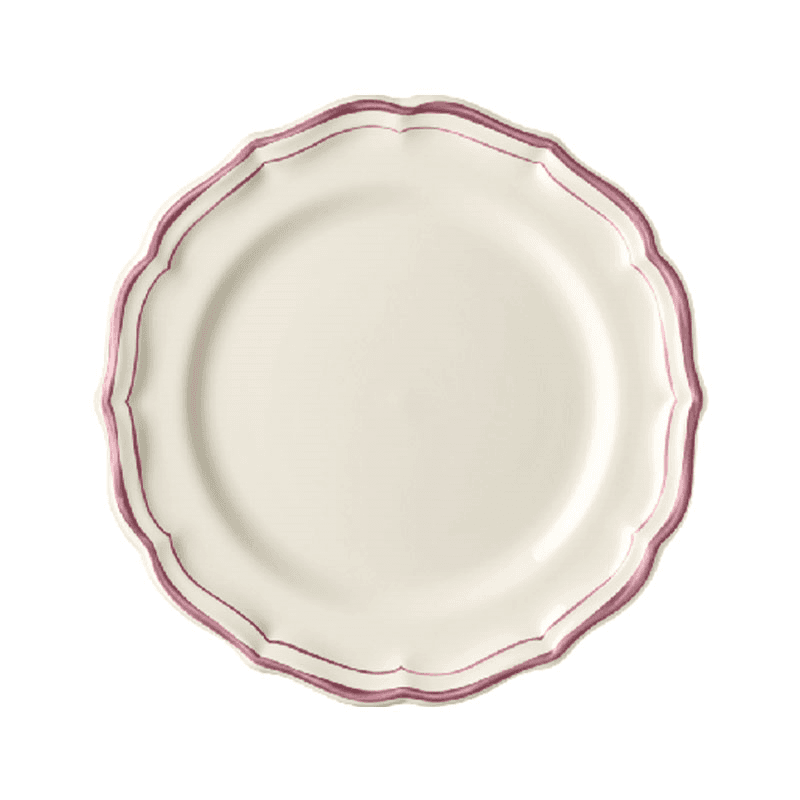 Filet Pivoine Set of 4 Dessert Plates, D23cm
