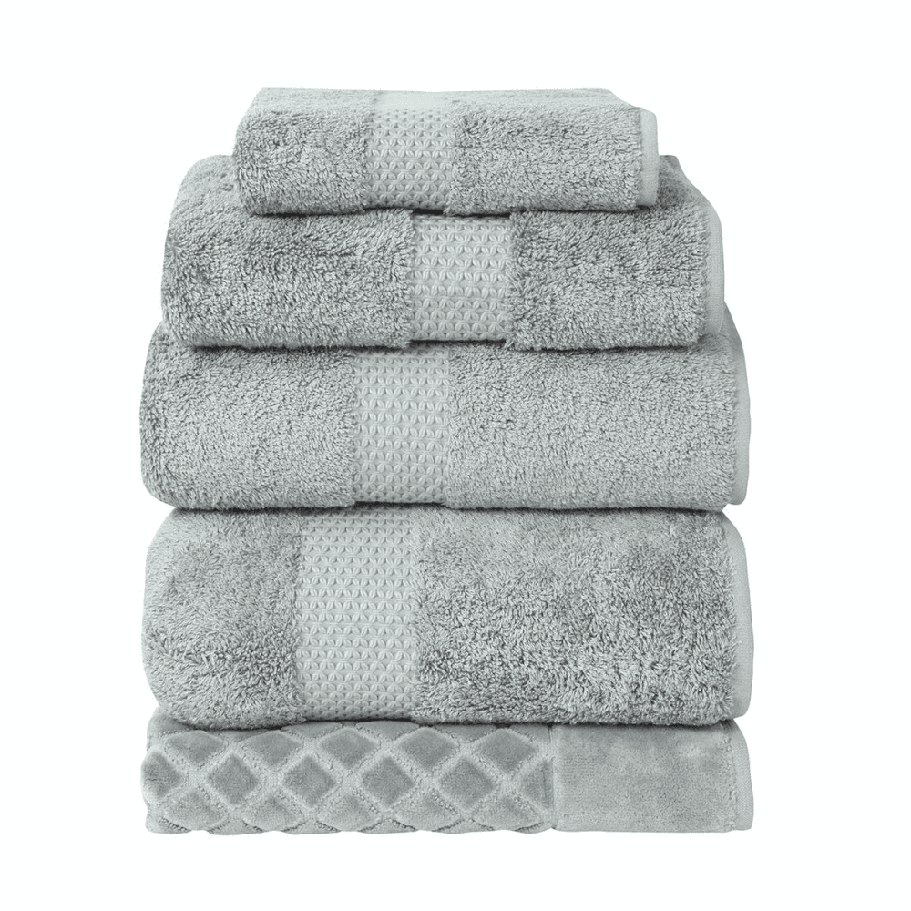 Etoile Bath sheet, 92 x 160cm, Platine