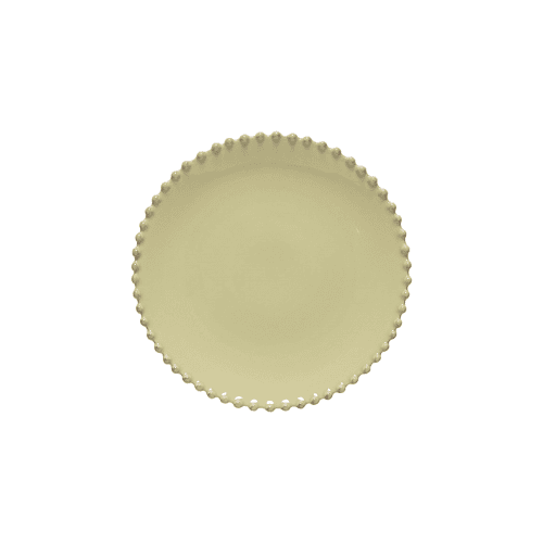 Image showing the Pearl Set of 6 Salad/Dessert Plates, D22cm, Lilly Green product.