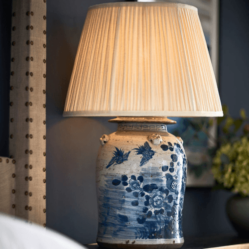 Image showing the Fenghuang Ceramic Table Lamp product.
