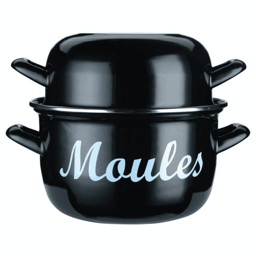 Image showing the Mediterranean Mussel pot, 24cm, Enamelled Steel product.