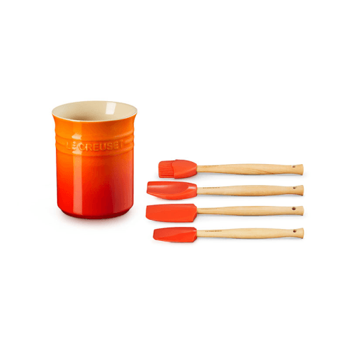 Image showing the 4 Piece Utensil Craft Set, Volcanic product.