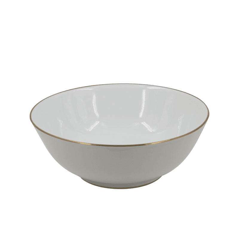 Sous Le Soleil Open Vegetable Dish, W9 x L25cm, Matt Gold Classic Pearl Grey