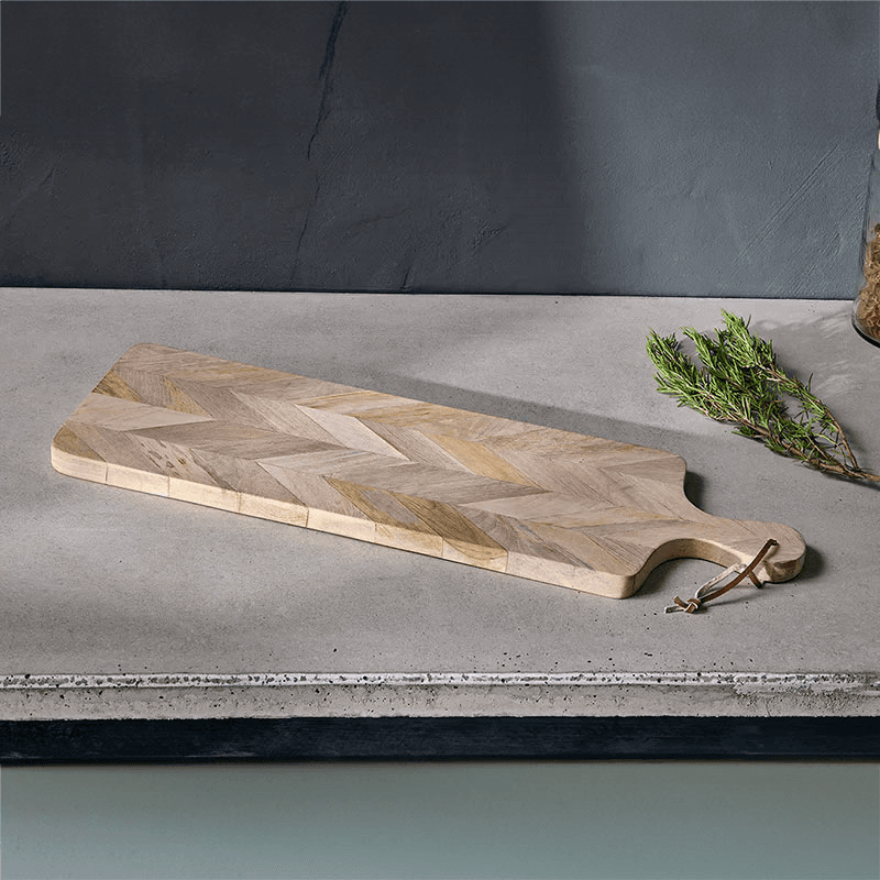 Nalbari Chopping Board, D60cm, Mango Wood