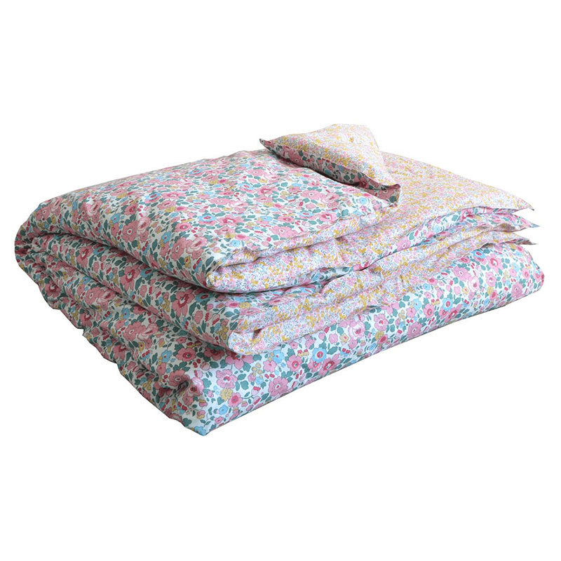 Betsy Candy Floss/Wiltshire Bud Heirloom Quilt, King, Pink