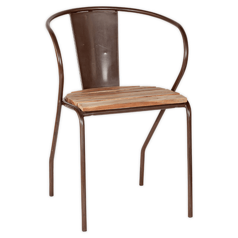 Vivika Outdoor Dining Chair, Natural