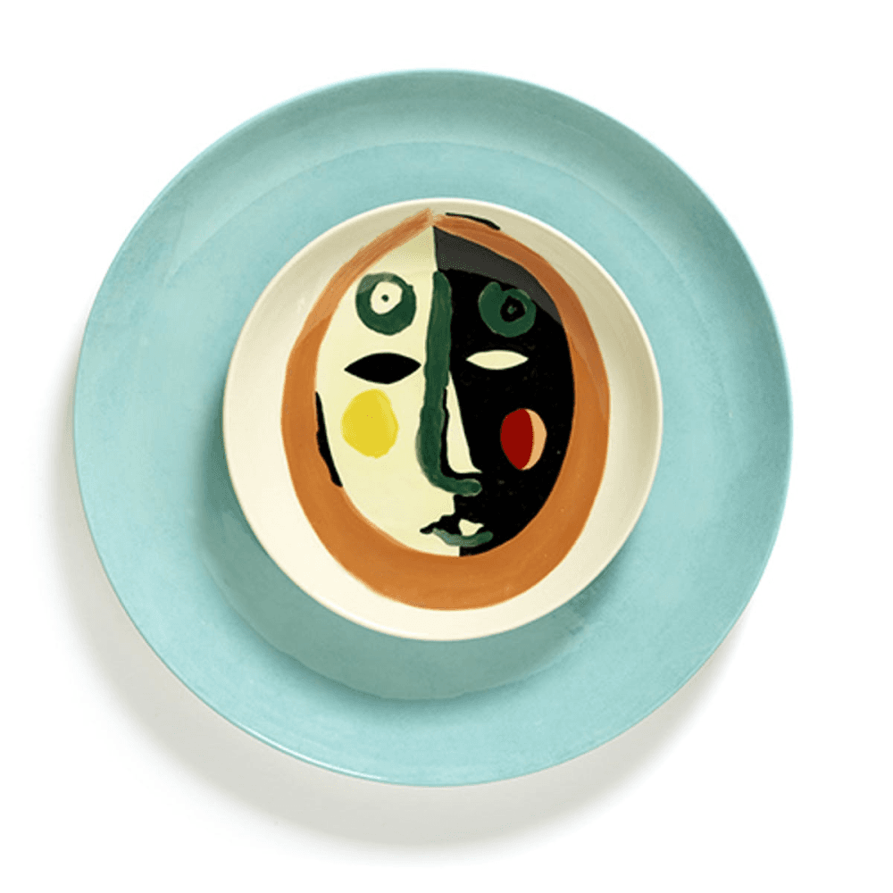 Ottolenghi, Set of 4 Extra Small Plates, Multi, Multi