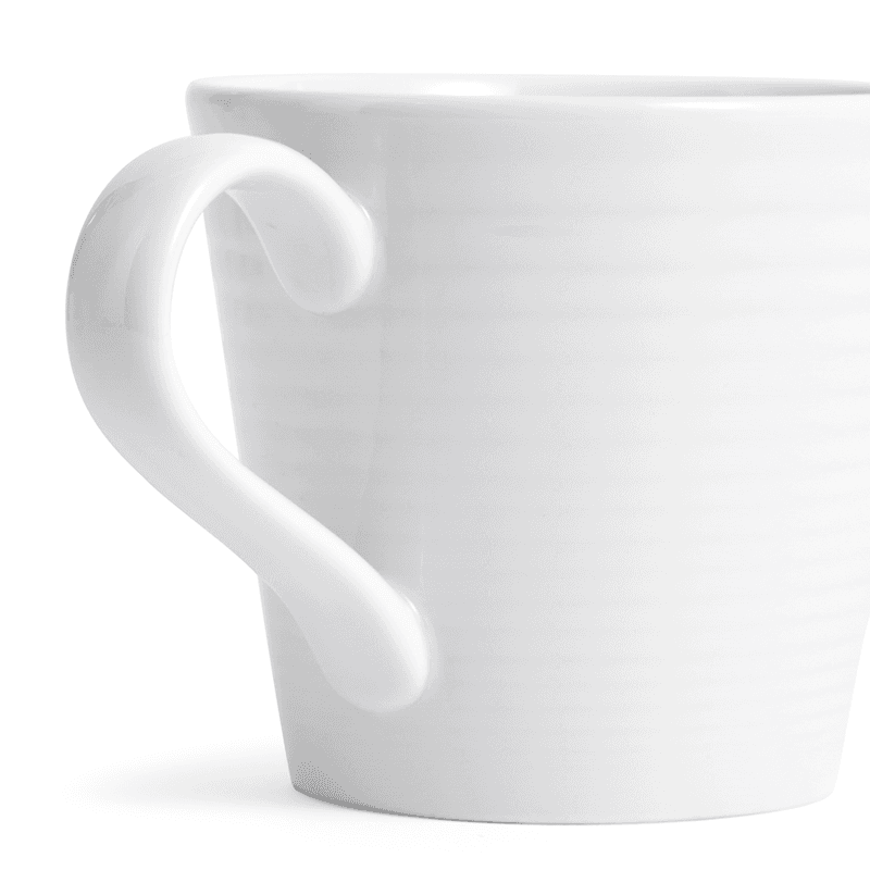 Gordon Ramsay Maze Set of 4 Mugs, 400ml, White