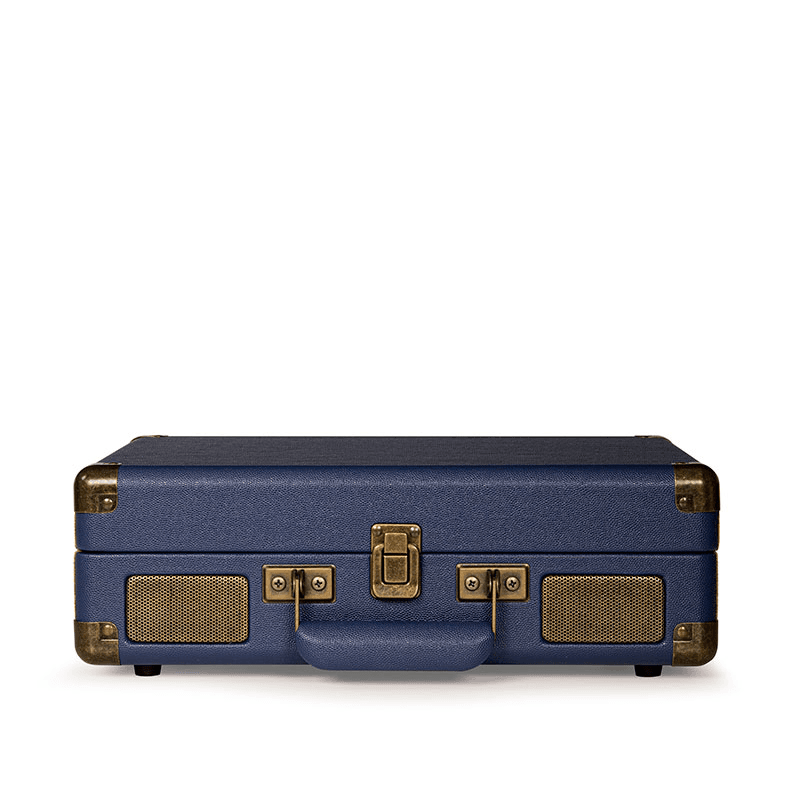 Cruiser Deluxe Plus Portable Turntable, Navy