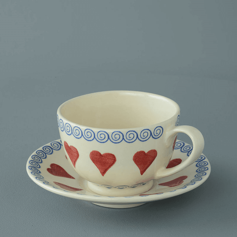 Hearts Cup and saucer