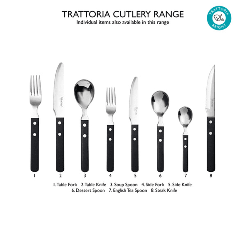 Trattoria 24 Piece Cutlery Set