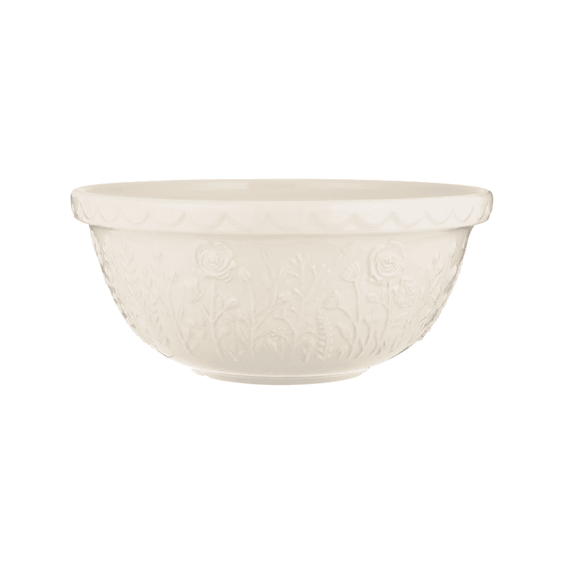 In The Meadow Rose Mixing Bowl, D29cm, Cream