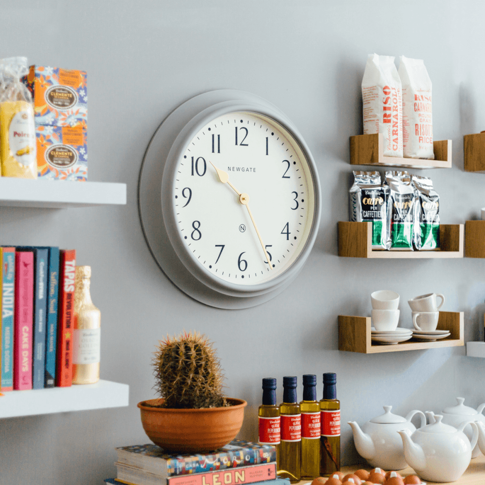 Westhampton Wall clock, Dia50cm, Silicone