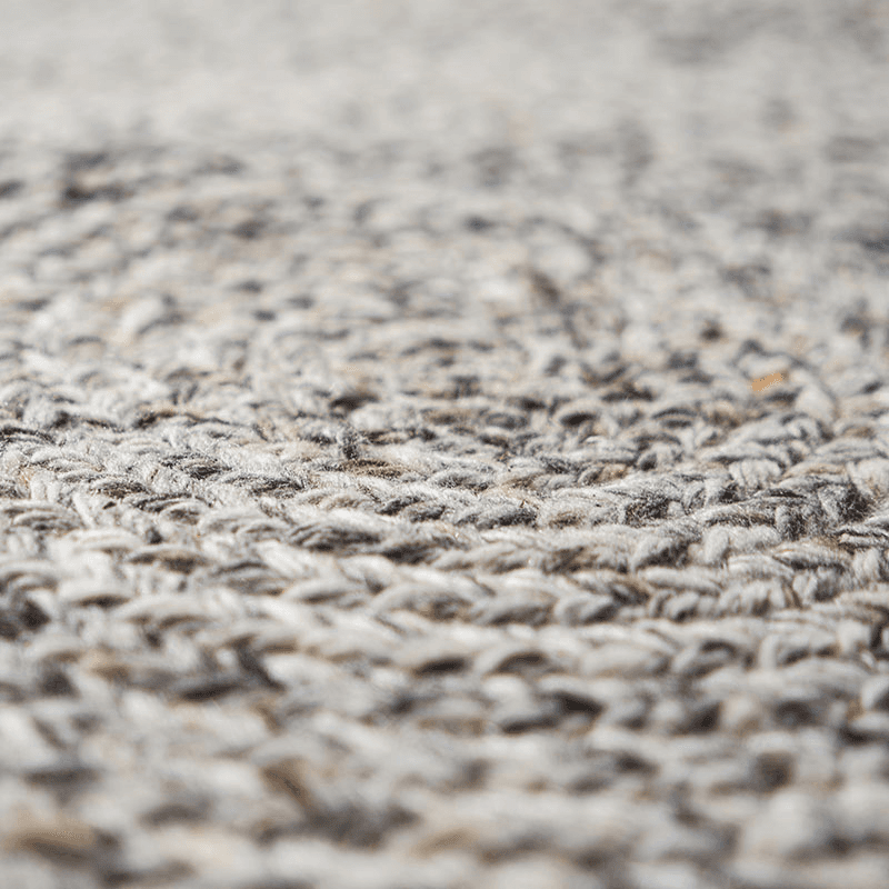Tweed Indoor Outdoor Rug, 200 x 200cm, Warm Grey