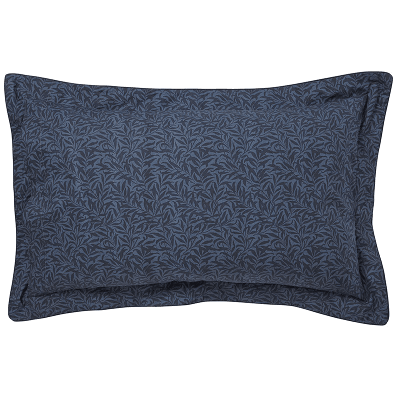 Strawberry Thief Pillowcase Pair, Standard, Indigo