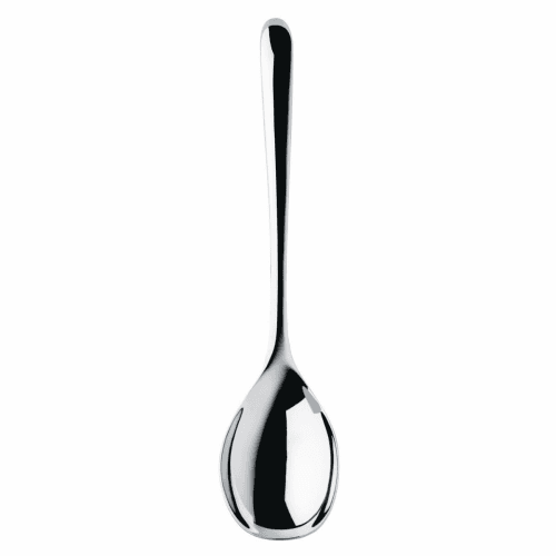 Image showing the Signature Stainless Steel Deep Bowl Serving Spoon, Stainless Steel product.