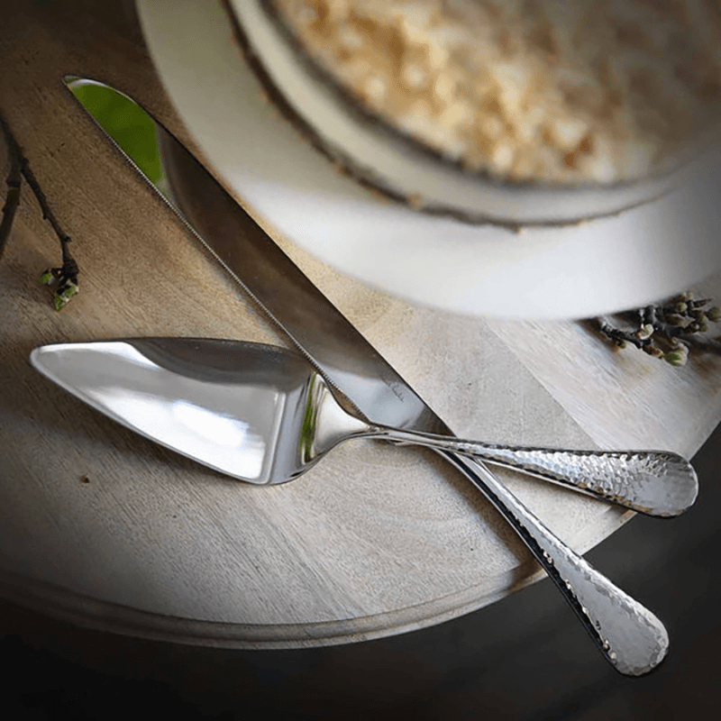 Honeybourne Cake Serving Set, Stainless Steel