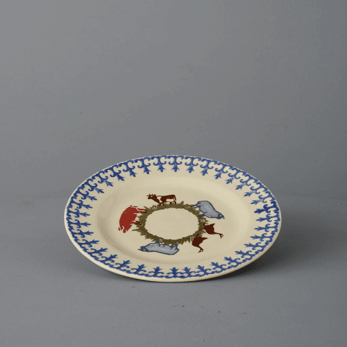 Image showing the Farm Animals Plate, 23cm product.
