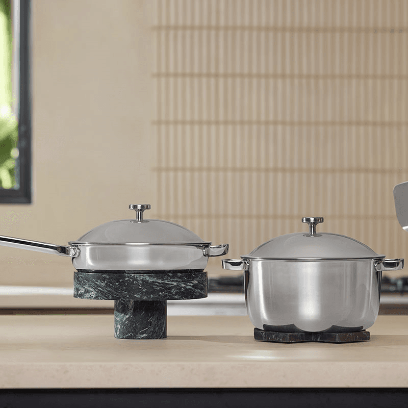 Titanium Pro Cookware Duo, Chrome