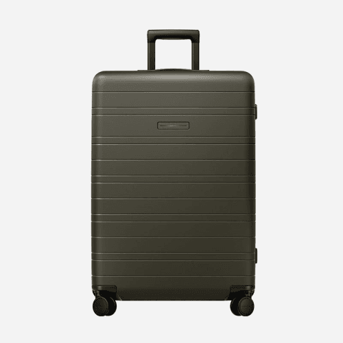 Image showing the H7 Essential Suitcase, H77 x W28 x L52cm, Dark Olive product.
