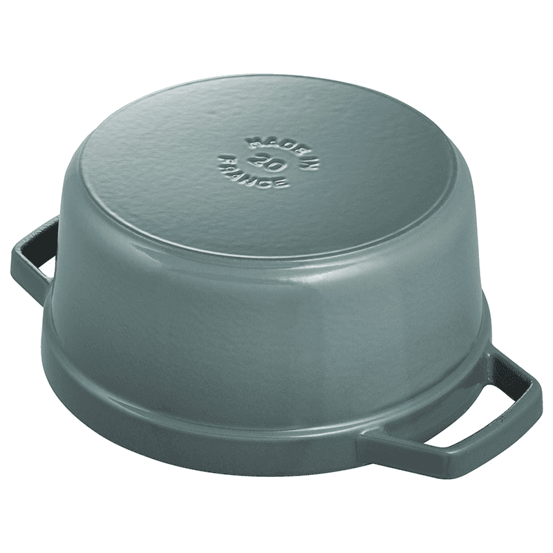 Cast Iron Cocotte, 24cm, Eucalyptus