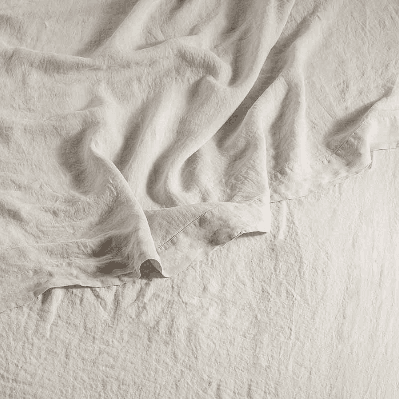 Linen Super King Duvet Cover, Clay