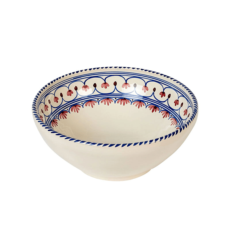 Honor Bowl, D25cm, White and Blue