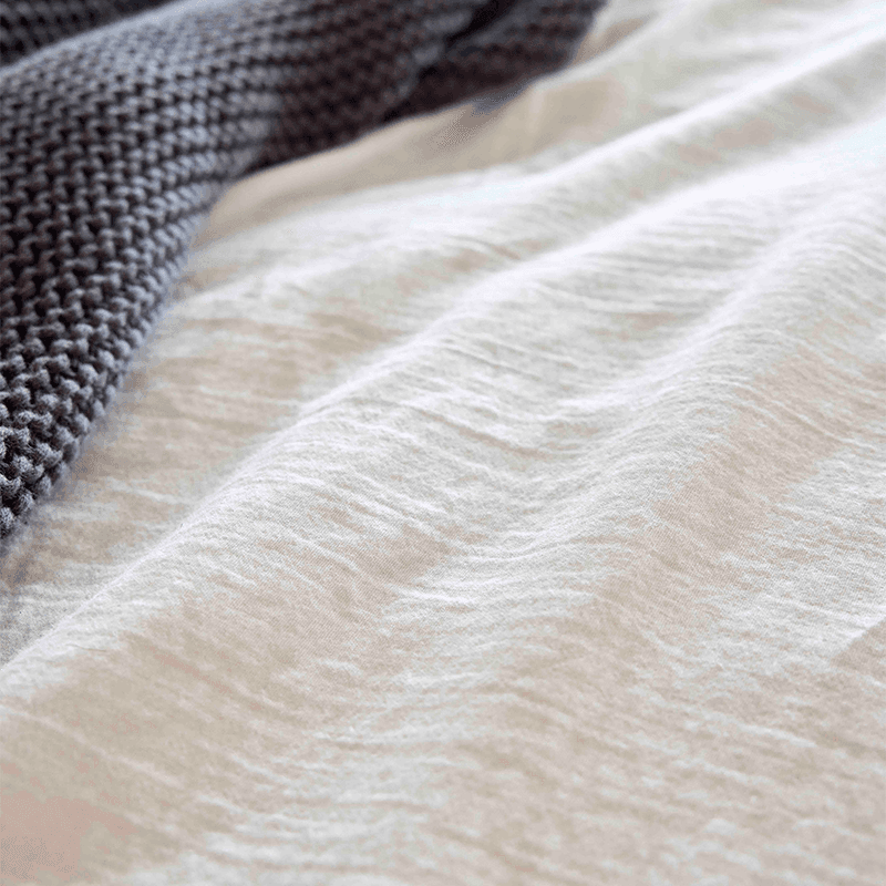 Organic Retreat Duvet Set, Double, White