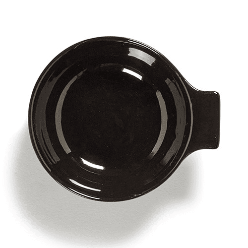 Image showing the Ottolenghi Set of 4 large tapas dishes, D11, Black product.