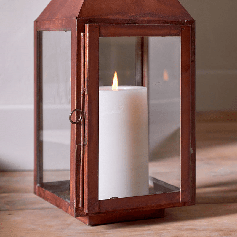 Isko Lantern, H37cm, Rust