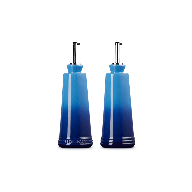 Stoneware Oli & Vinegar, 300ml, Azure