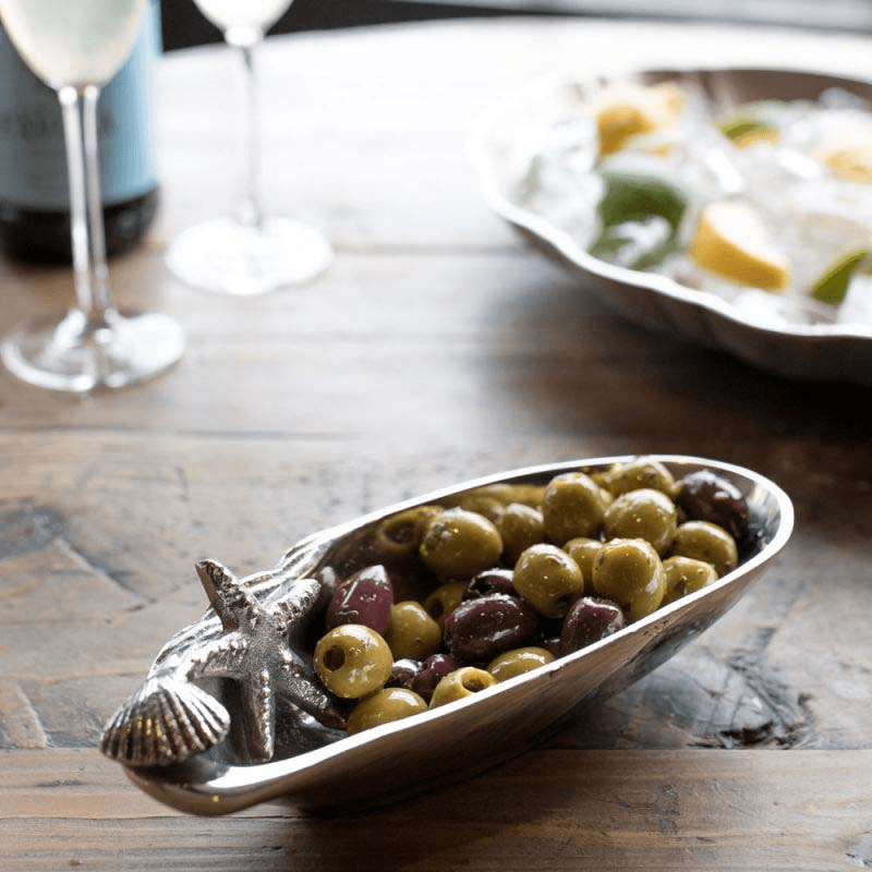 Seashore Dish, L22 x W9cm, Silver