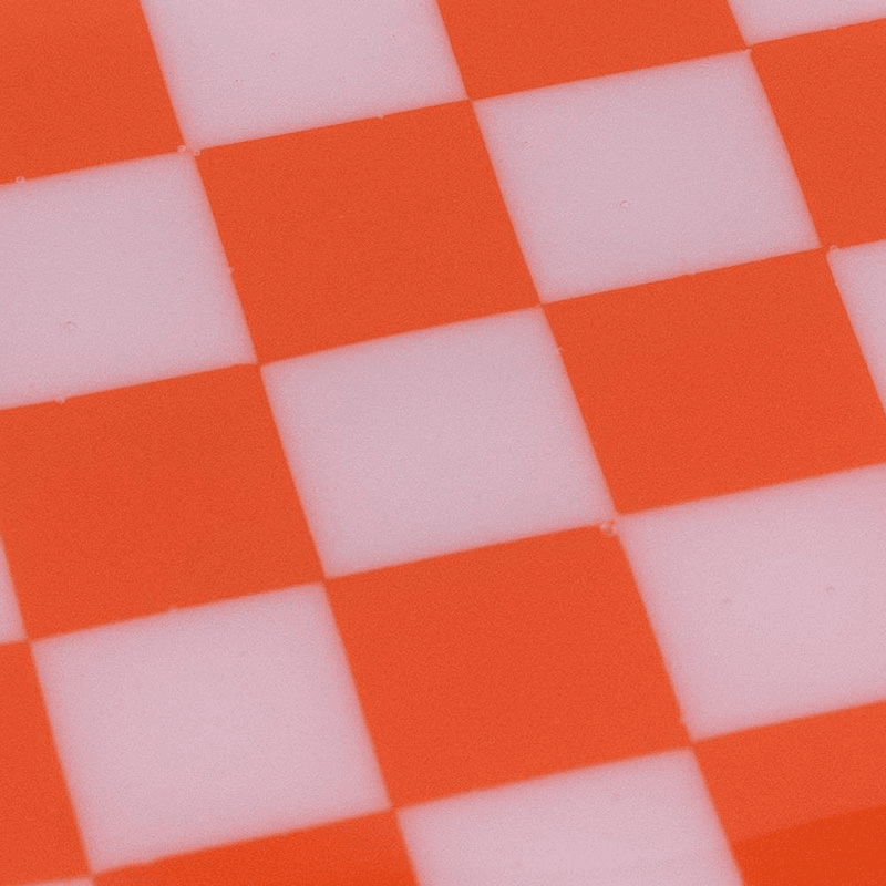 David Perry Oceanside Set of 4 Coasters, 10cm x 10cm, Pink & Orange